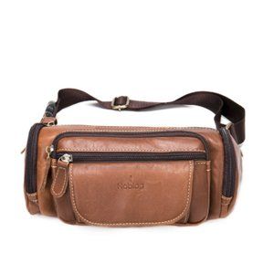 Noblag Leather Belt Bag Crossbody Waist Bag